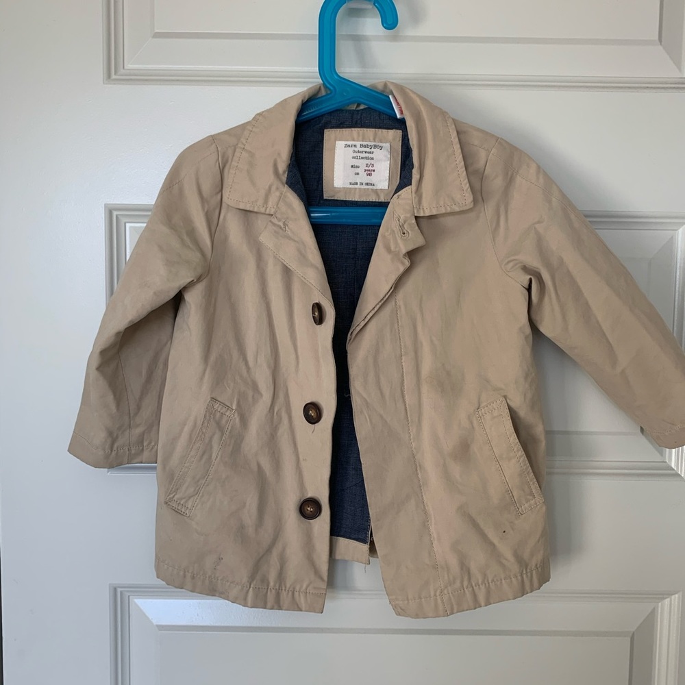 Zara Boys Trench Coat